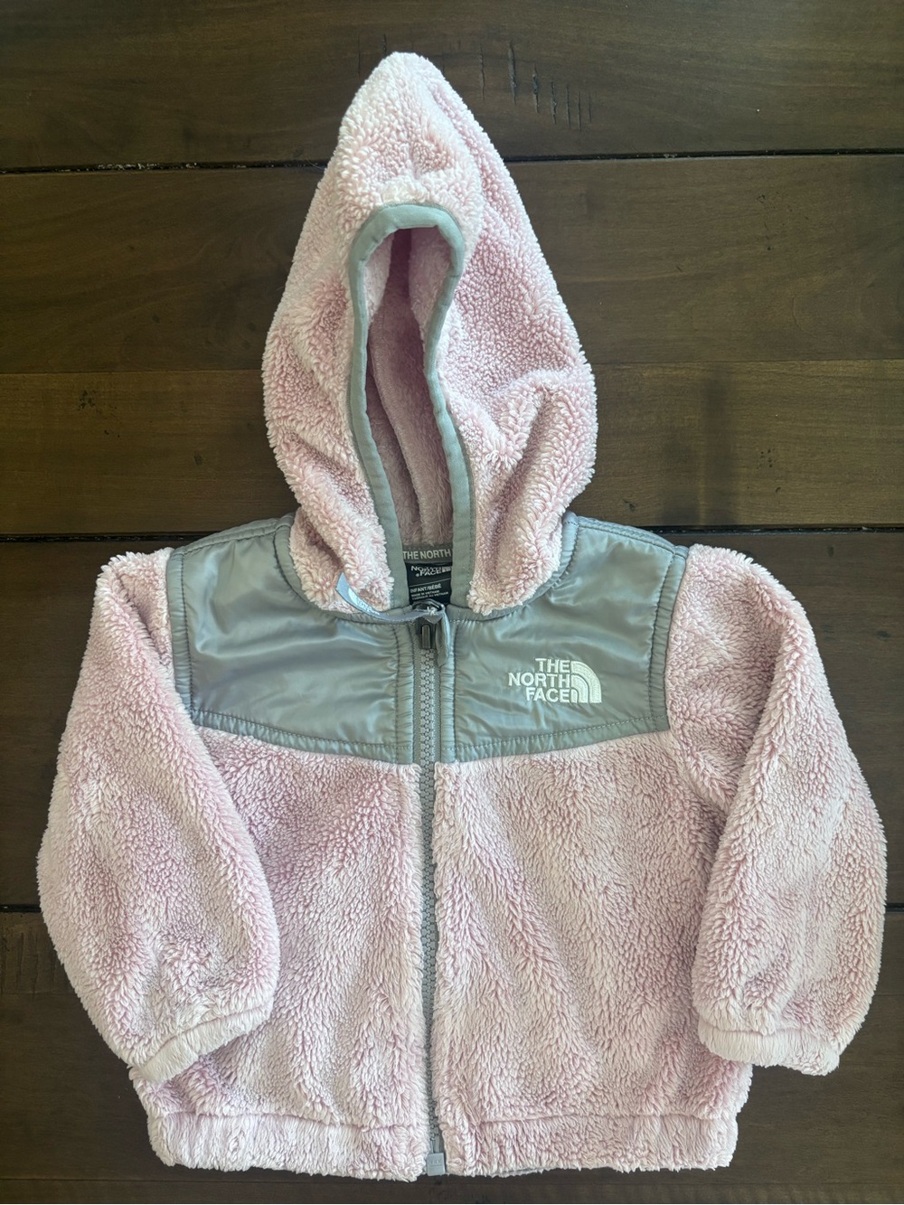 The North Face Baby Pink Hooded Jacket